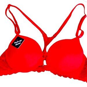 I Love Your Style Push up Demi Bra Size 32A red